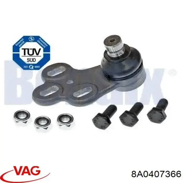 Купить 8A0407366 VAG Шаровая опора, нижняя, правая