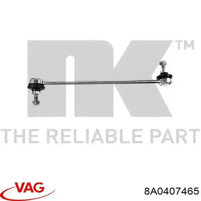 Купить 8A0407465 VAG Амортизационная стойка