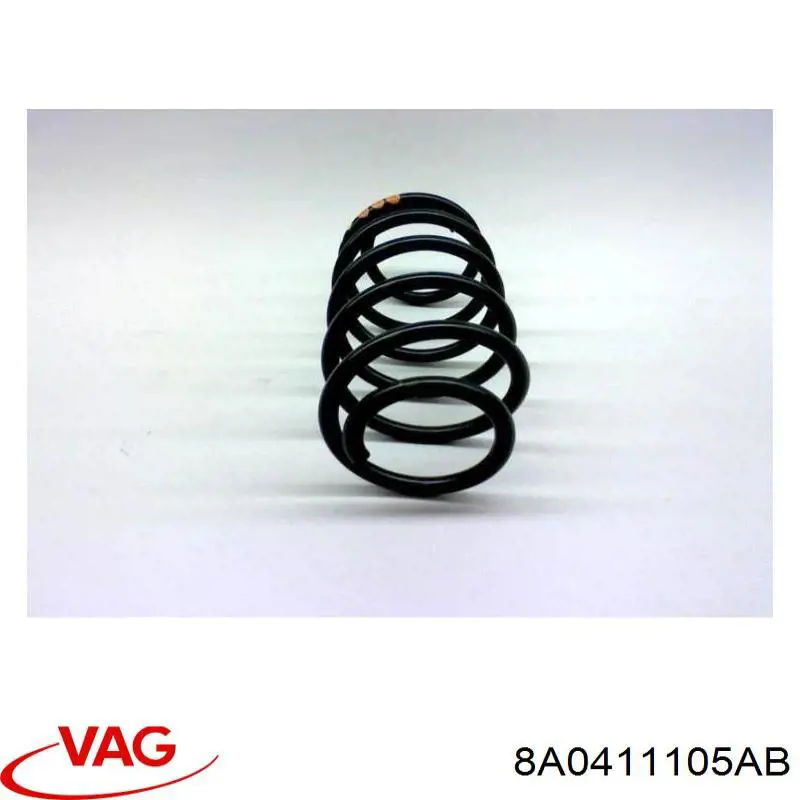 8A0411105AB VAG Пружина передней подвески