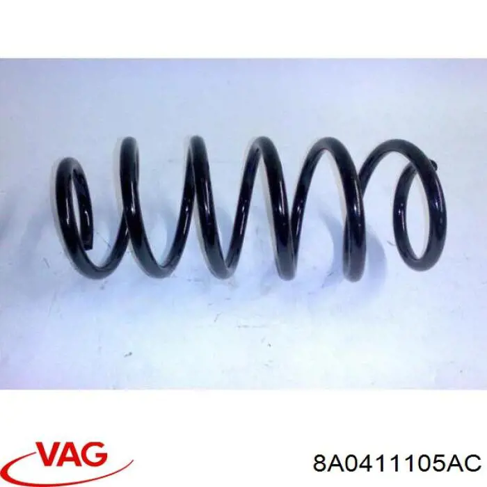 8A0411105AC VAG Пружина передней подвески