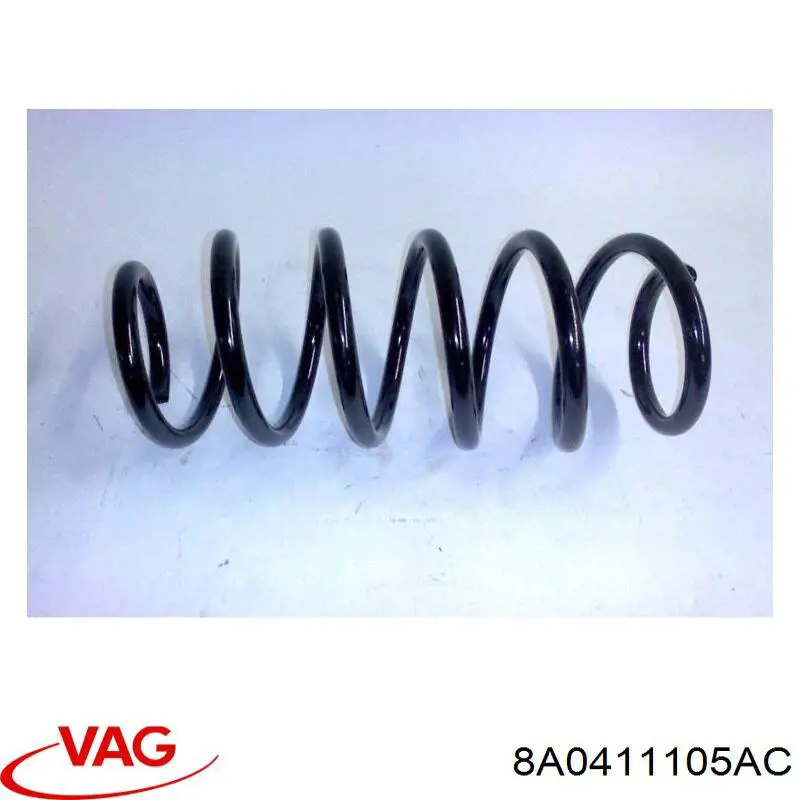 Пружина амортизатора передняя VAG 8A0411105AC цена, от 3.28 USD