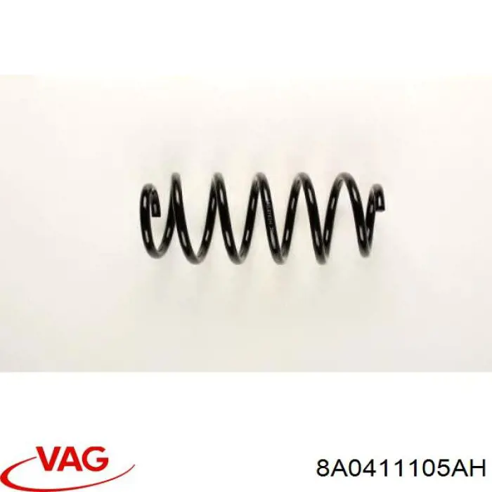 8A0411105AH VAG Пружина передней подвески