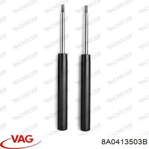 Стойка амортизатора передняя VAG 8A0413503B цена, от 38.79 USD