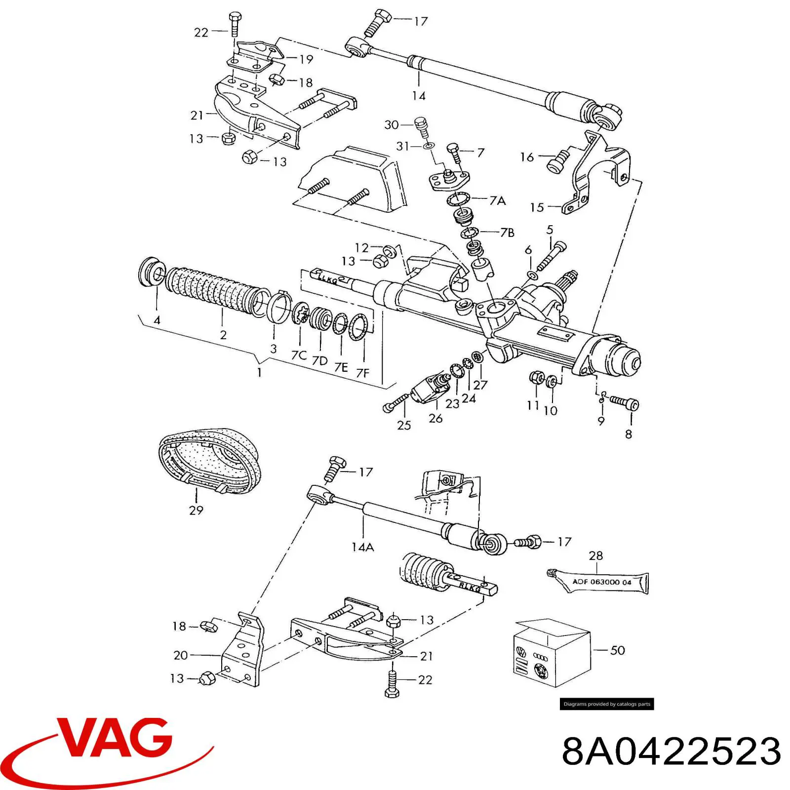  8A0422523 VAG