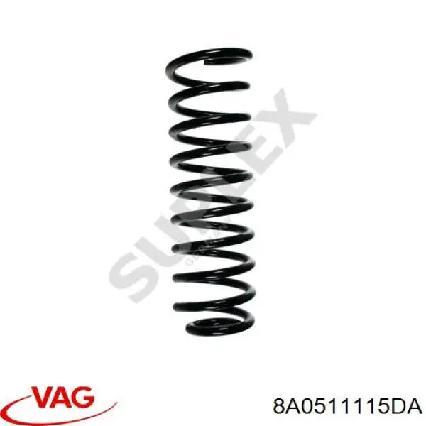 Пружина амортизатора VAG 8A0511115DA цена, от 3.70 USD