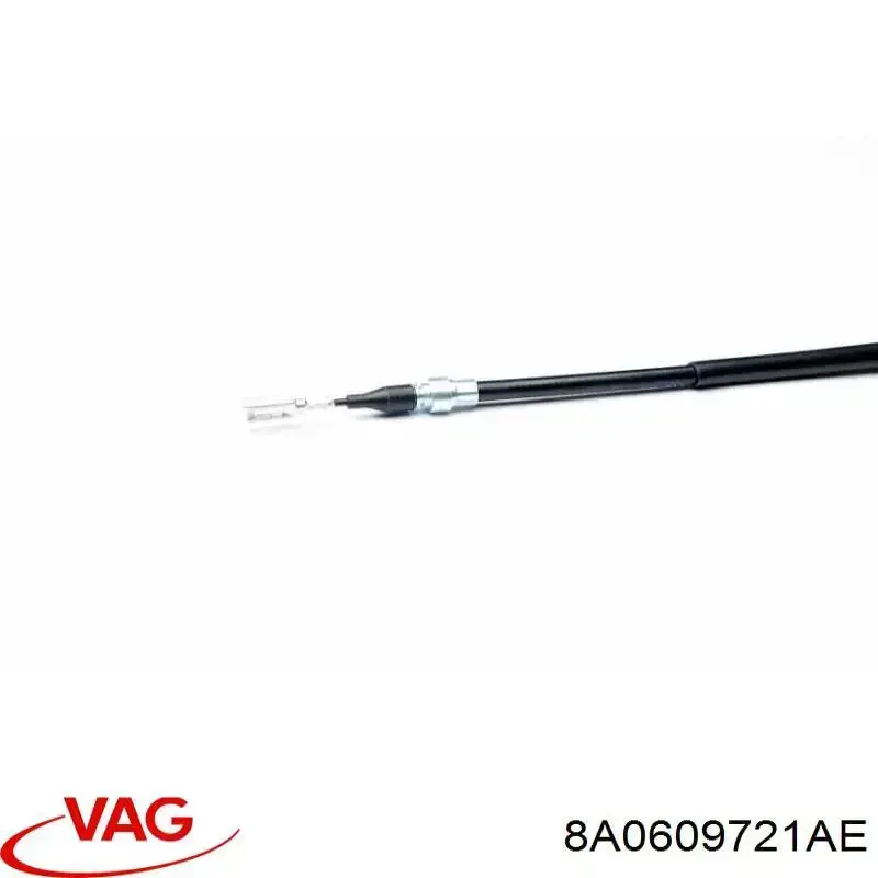 8A0609721AE VAG Трос ручного тормоза задний правый/левый