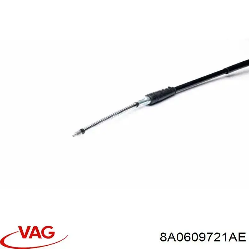 Трос ручного тормоза задний, правый/левый VAG 8A0609721AE