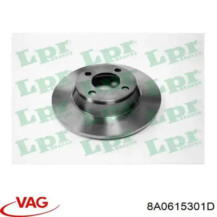 Купить 8A0615301D VAG Ротор тормозной