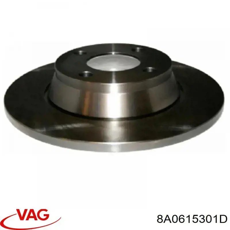8A0615301D VAG Диск тормозной передний