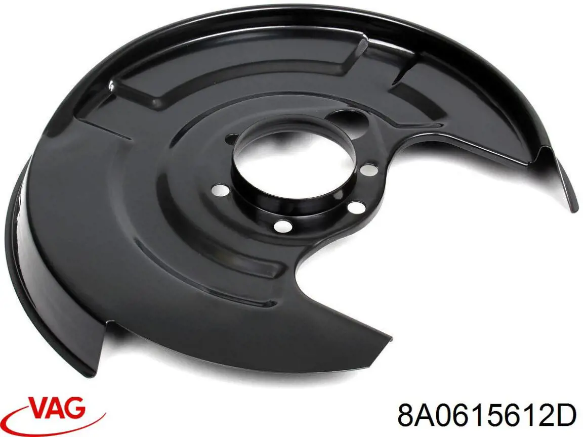 Кожух тормозного диска заднего правый VAG 8A0615612D