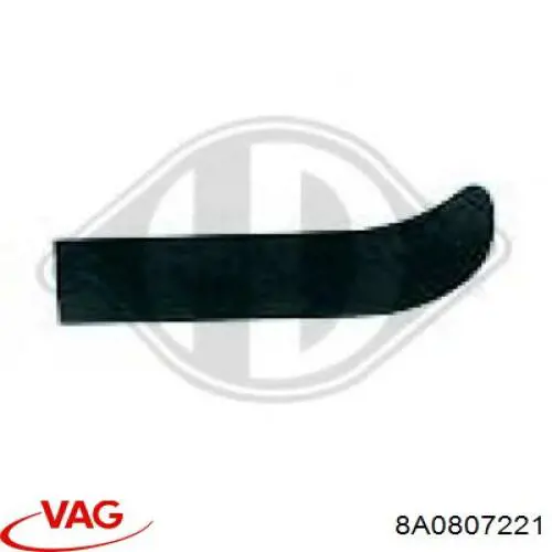 Передний левый клык бампера VAG 8A0807221 цена, от 12.25 USD