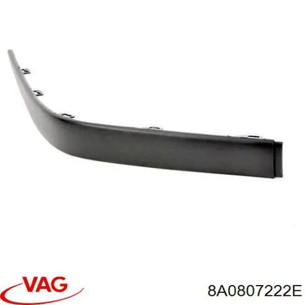 Накладка бампера переднего, правая VAG 8A0807222E цена, от 12.11 USD