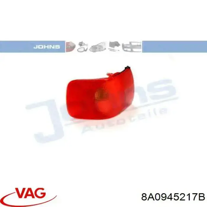 8A0945217 VAG Фонарь задний