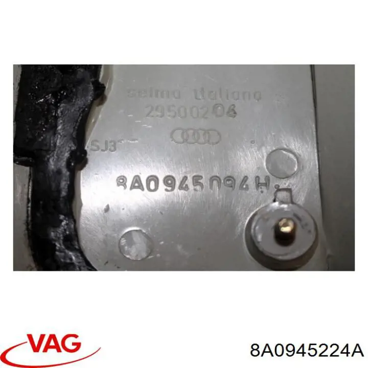 Lanterna traseira direita interna para Audi 80 (8C, B4)