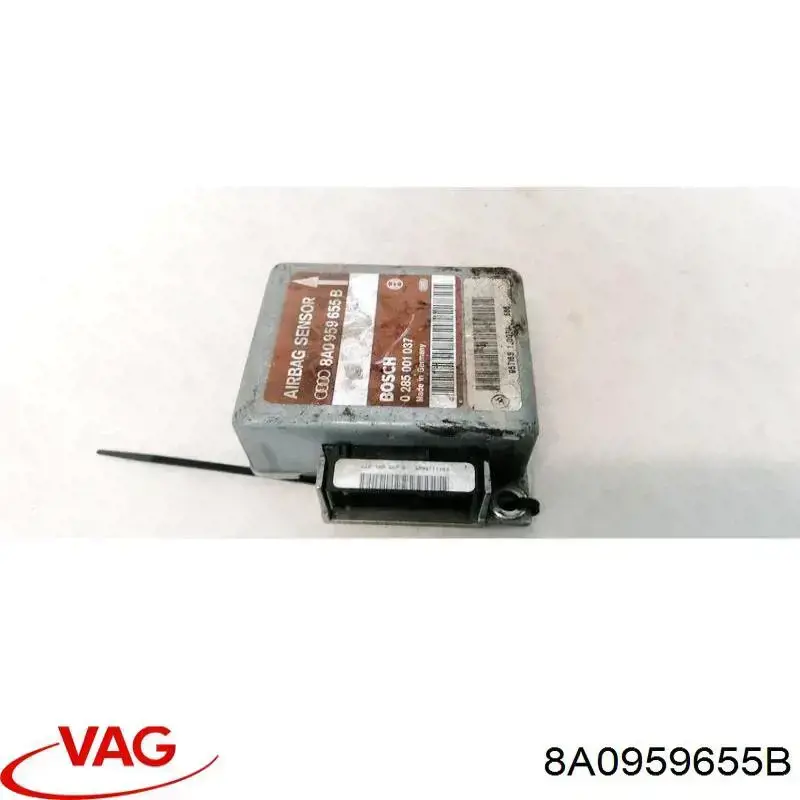 Модуль-процессор управления подушкой безопасности (ЭБУ AIRBAG) 8A0959655B VAG