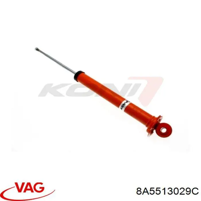 Купить 8A5513029C VAG Амортизатор задней подвески