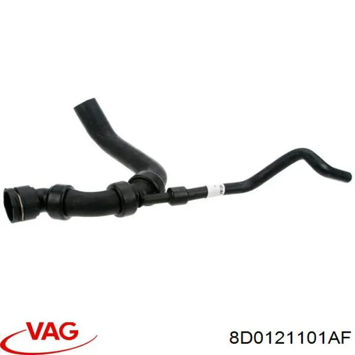 Купить 8D0121101AF VAG Патрубок радиатора