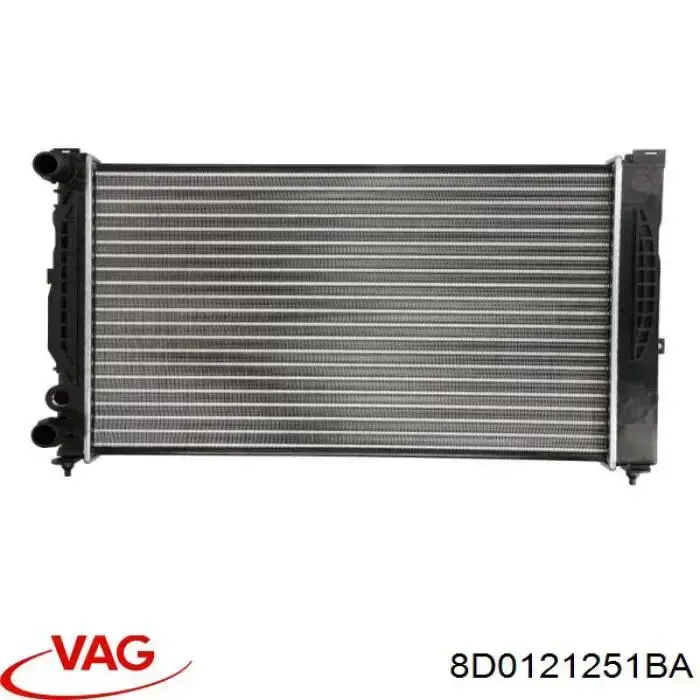 Купить 8D0121251BA VAG Радиатор водяной