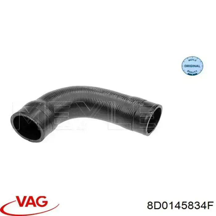 Купить 8D0145834F VAG Патрубок интеркулера