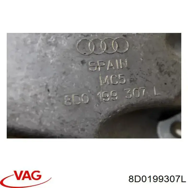 8D0199307L VAG consola de coxim (apoio esquerda de motor)