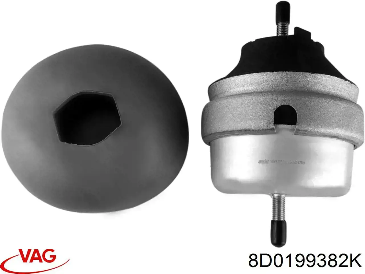 Купить 8D0199382K VAG Правая опора двигателя
