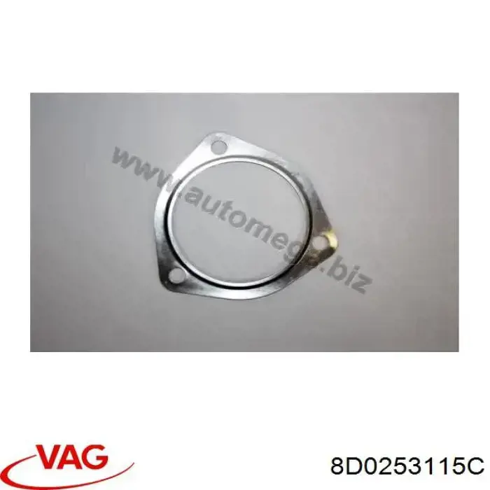 8D0253115C VAG прокладка приемной трубы глушителя