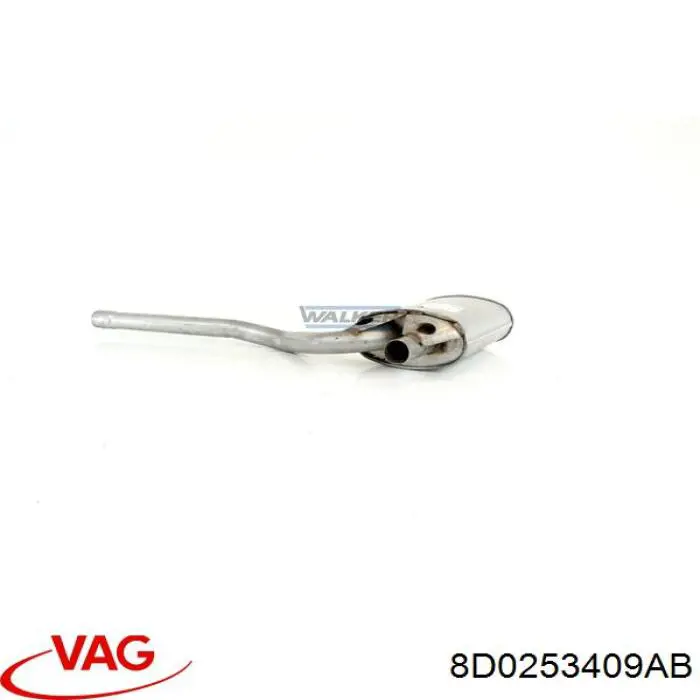 Глушитель, центральная часть VAG 8D0253409AB цена, от 69.19 USD