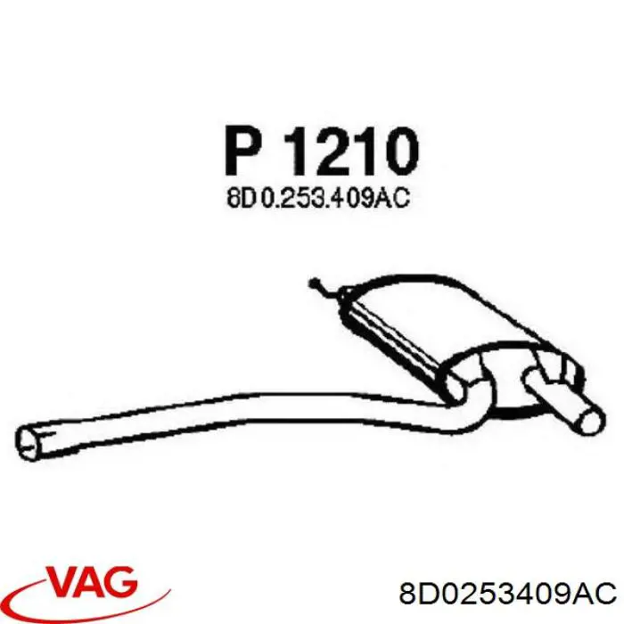  8D0253409AC VAG