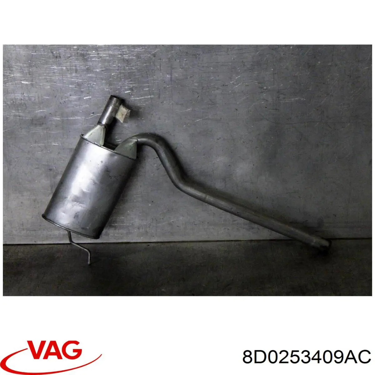 Купить 8D0253409AC VAG Выхлоп центральный