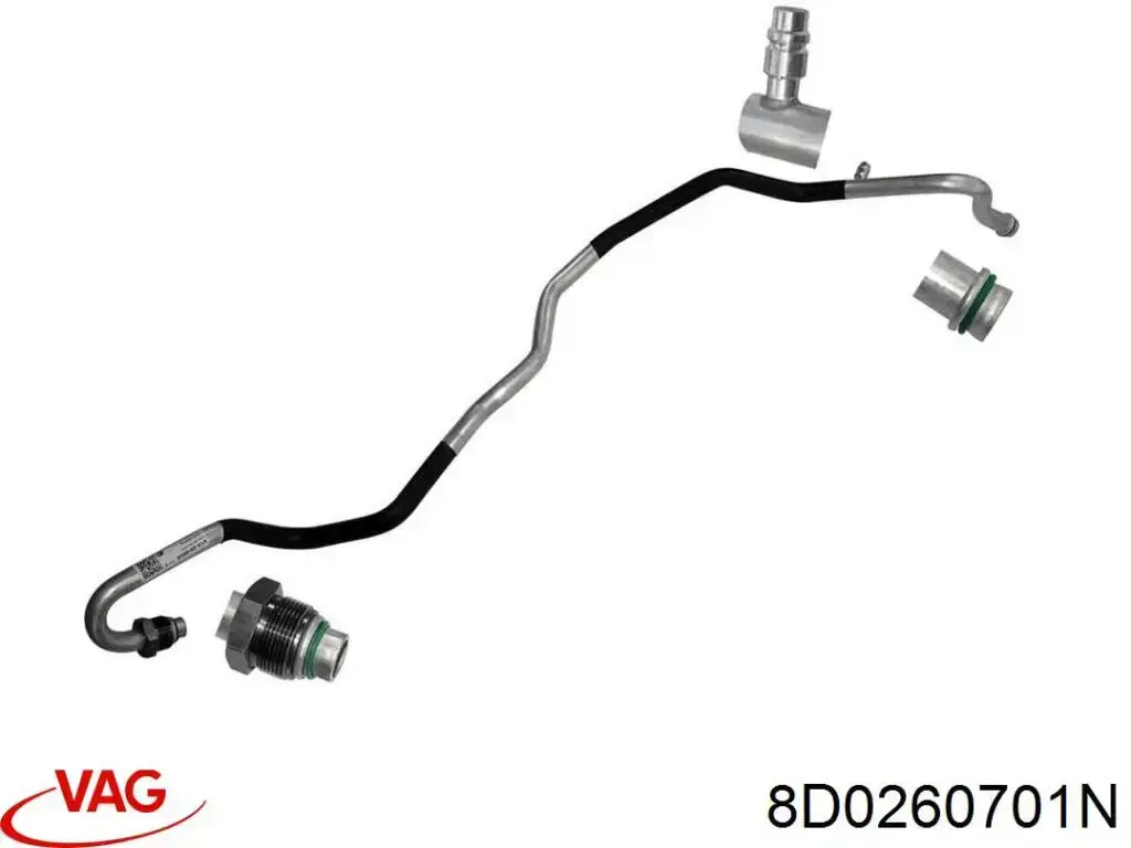 Шланг кондиционера, от компрессора к радиатору Vemo V15200022 цена, от 34.82 USD