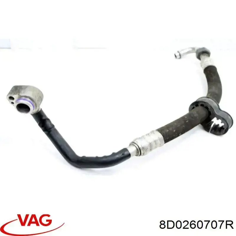 8D0260707R VAG Шланг кондиционера, от осушителя к компрессору