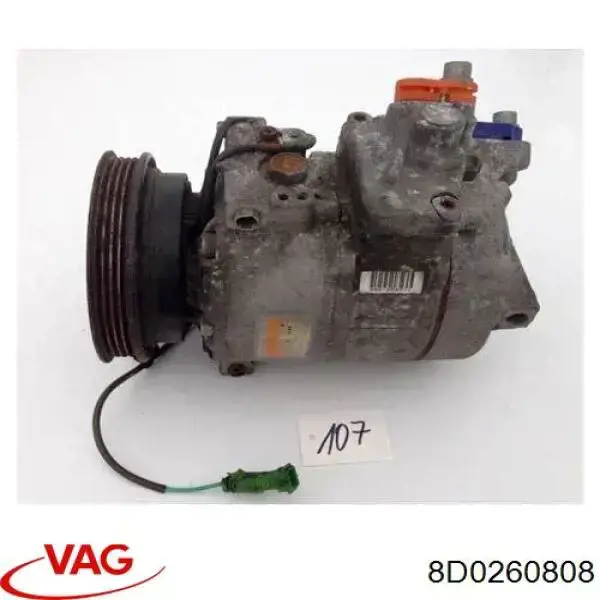 Компрессор системы кондиционирования VAG 8D0260808 цена, от 64.90 USD