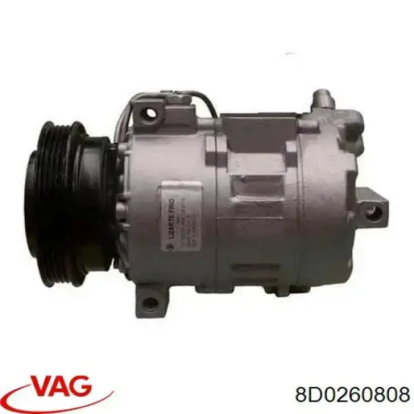 Компрессор кондиционера 8D0260808 VAG