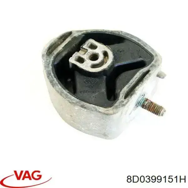 8D0399151H VAG Подушка трансмиссии (опора коробки передач) левая