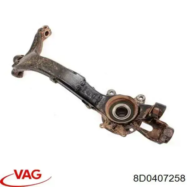 Купить 8D0407258 VAG Ось передняя и поворотные кулаки