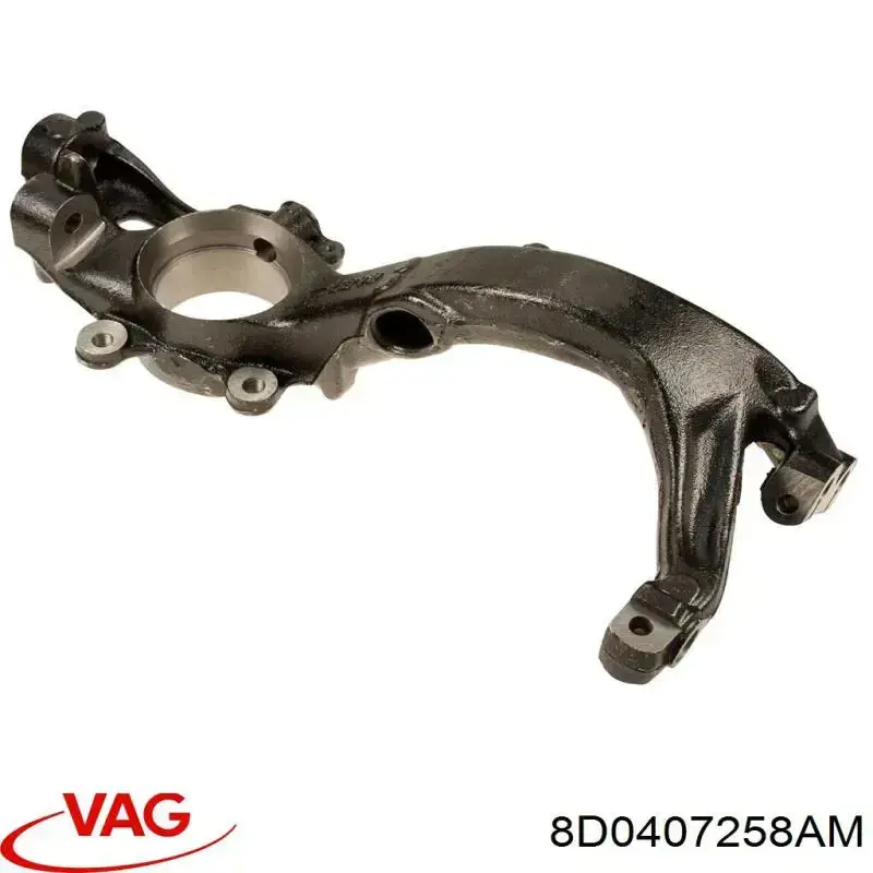 Цапфа (поворотный кулак) передний правый VAG 8D0407258AM цена, от 38.01 USD