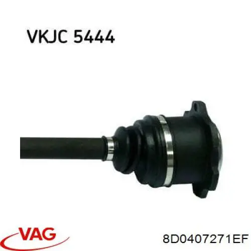 Привод передний левый VAG 8D0407271EF цена, от 43.92 USD