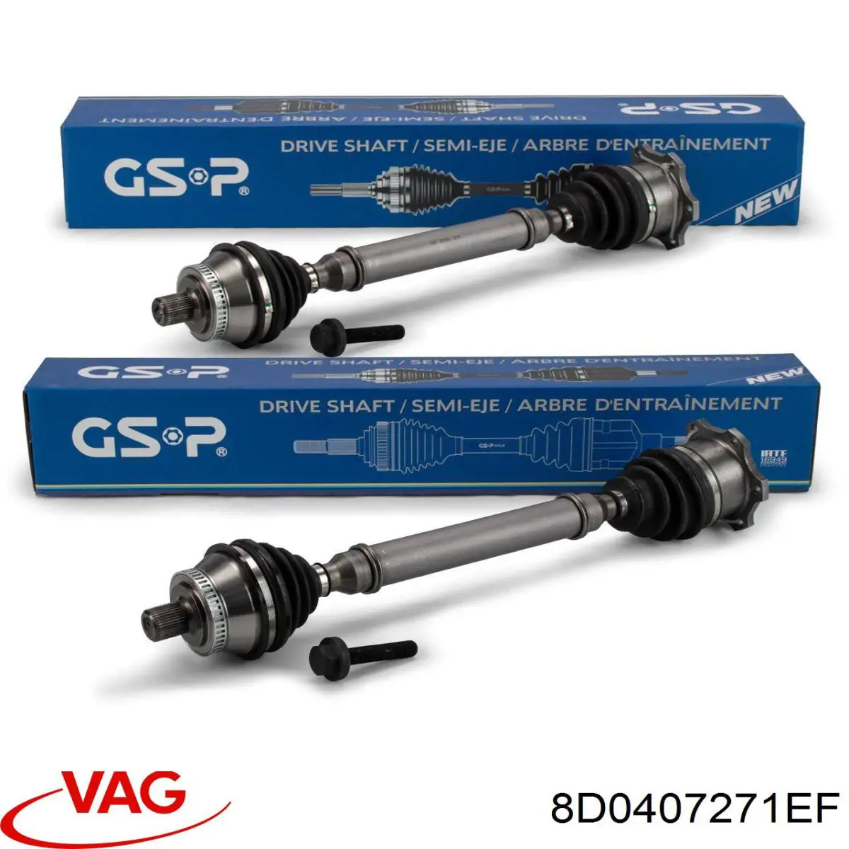 Купить 8D0407271EF VAG Привод в сборе левый