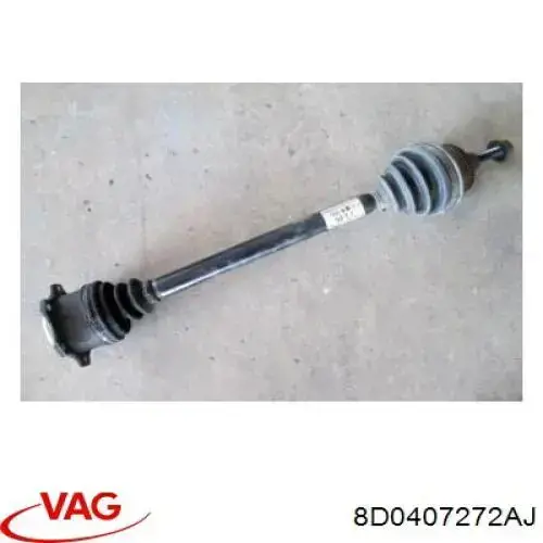 Правая полуось 8D0407272AJ VAG