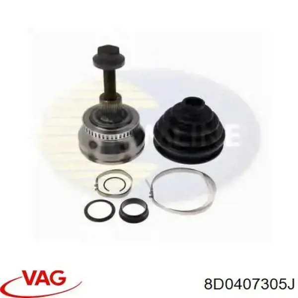 ШРУС наружный задний 8D0407305J VAG