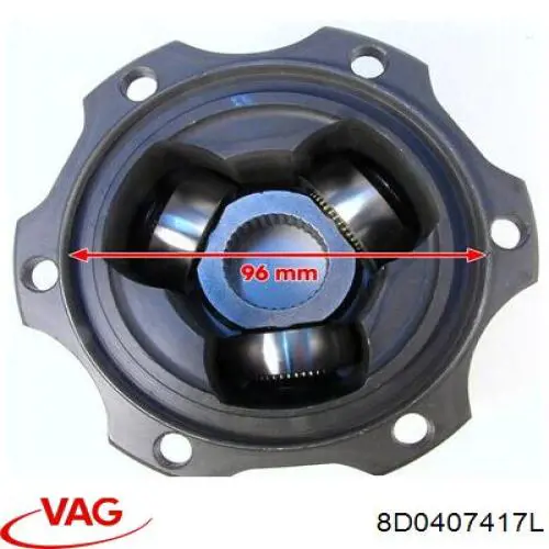 Промвал VAG 8D0407417L цена, от 32.08 USD