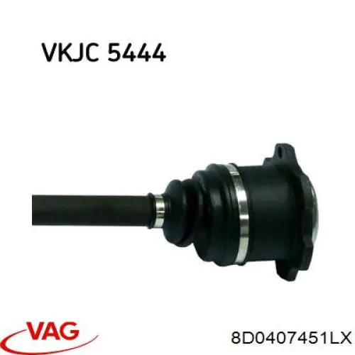 Привод передний левый VAG 8D0407451LX цена, от 50.68 USD
