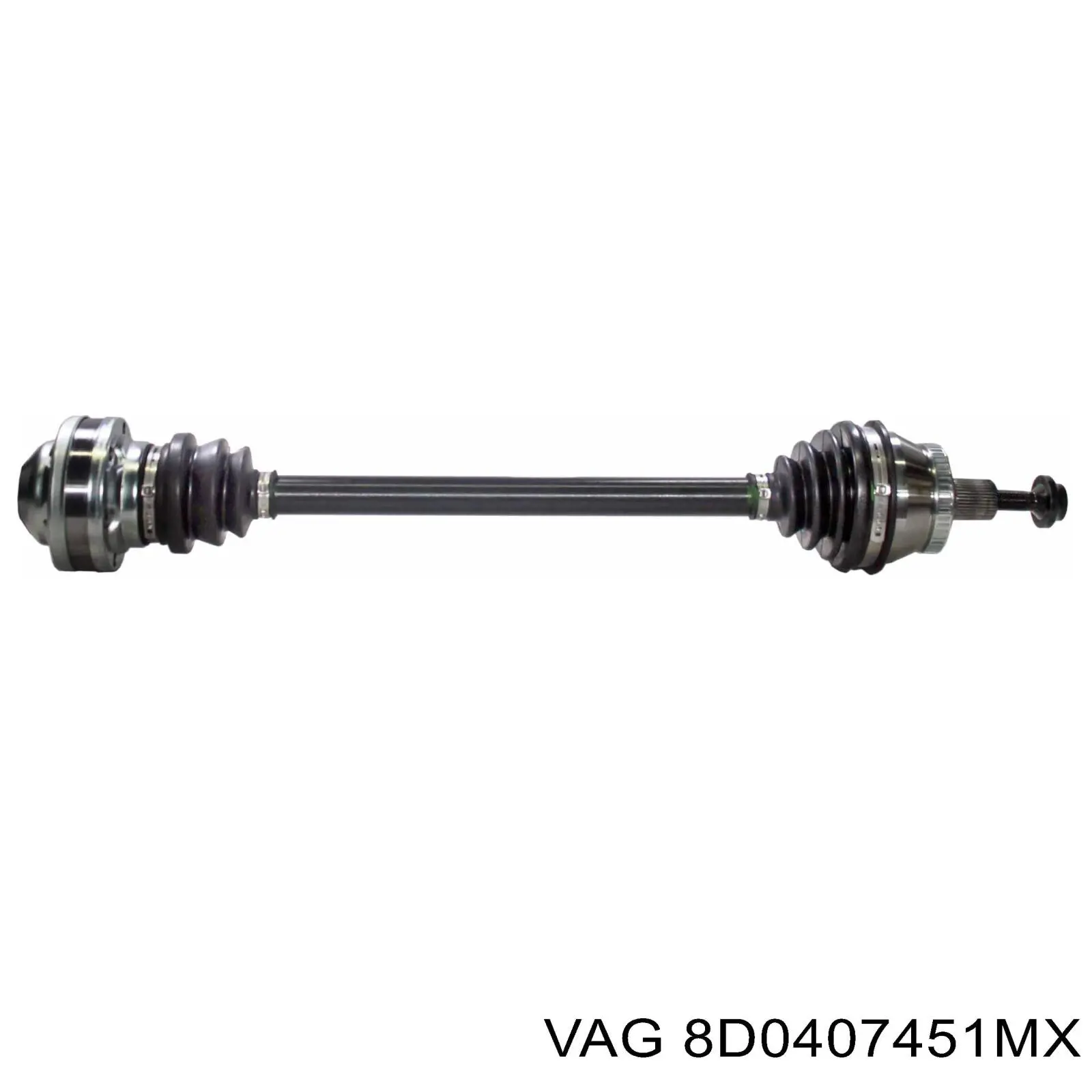 Привод передний левый VAG 8D0407451MX цена, от 947.80 USD