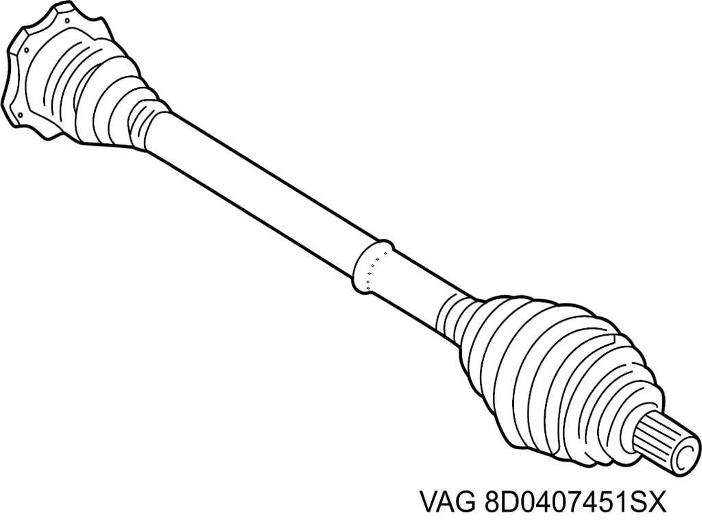 XX8D0407451JX Market (OEM) 