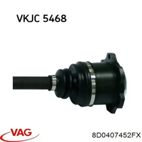 Привод передний правый VAG 8D0407452FX цена, от 100.09 USD
