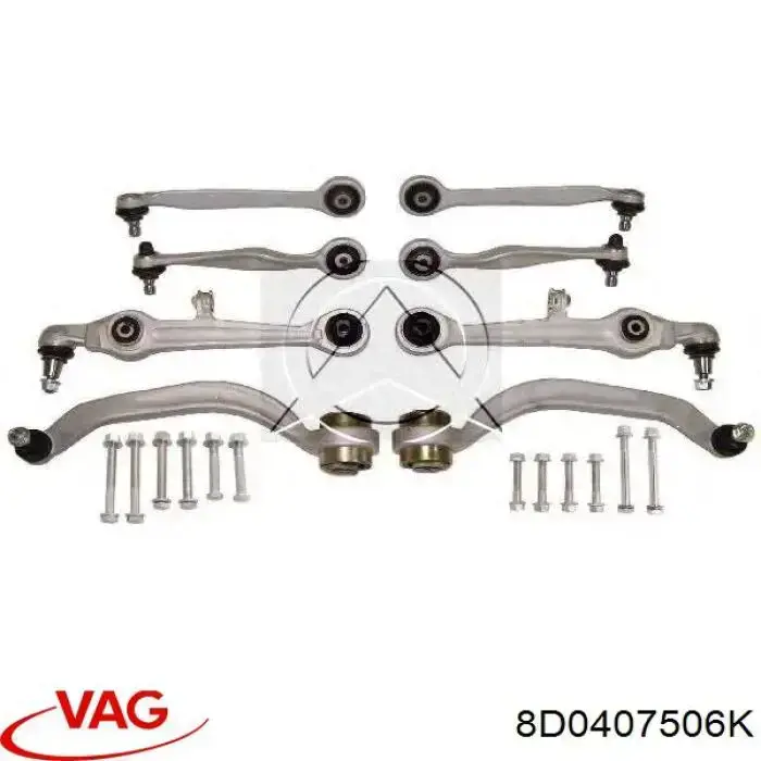 Купить 8D0407506K VAG Верхний рычаг