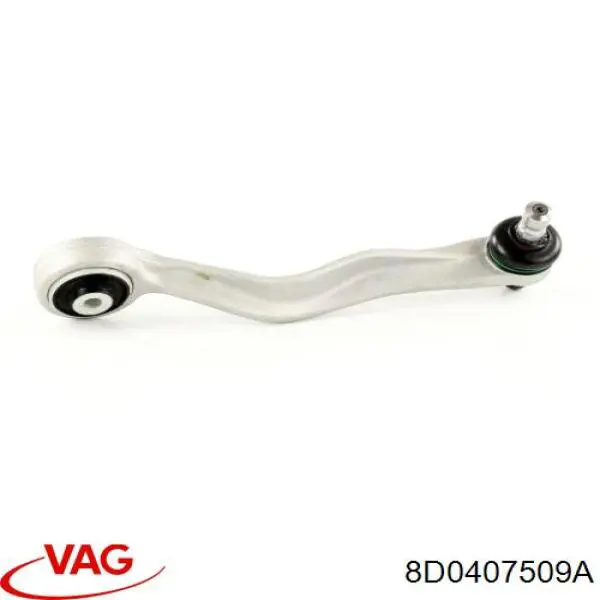 Рычаг передней подвески верхний левый 8D0407509A VAG