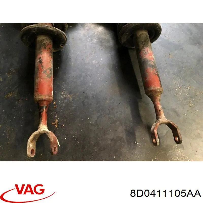 Купить 8D0411105FH VAG Винтовая пружина подвеска
