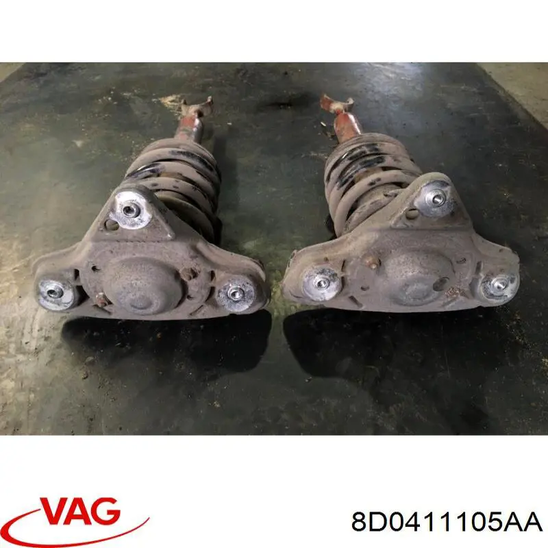 8D0411105FH VAG Пружина передней подвески