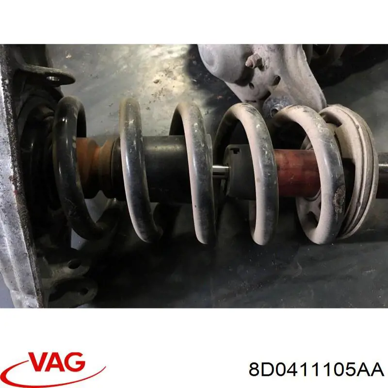 Пружина амортизатора передняя VAG 8D0411105FH цена, от 130.55 USD